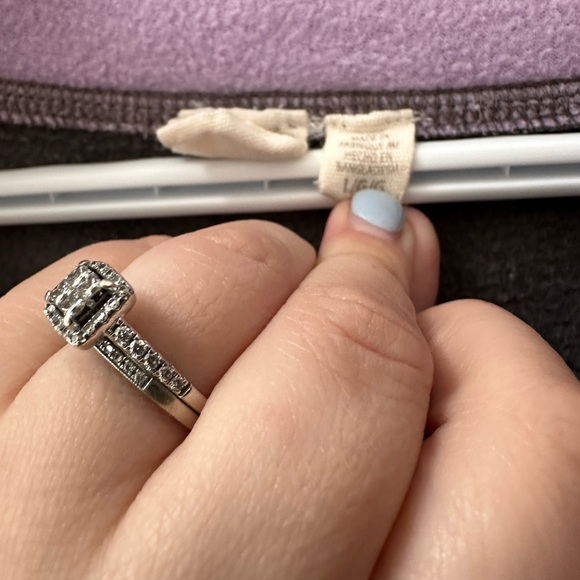 Women’s fleece boat neck sweater - Picture 3 of 5